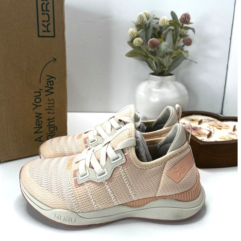 Kuru Stride Move Novaknit Slip On Comfort Sneaker Pink Sorbet Women 6M NWB